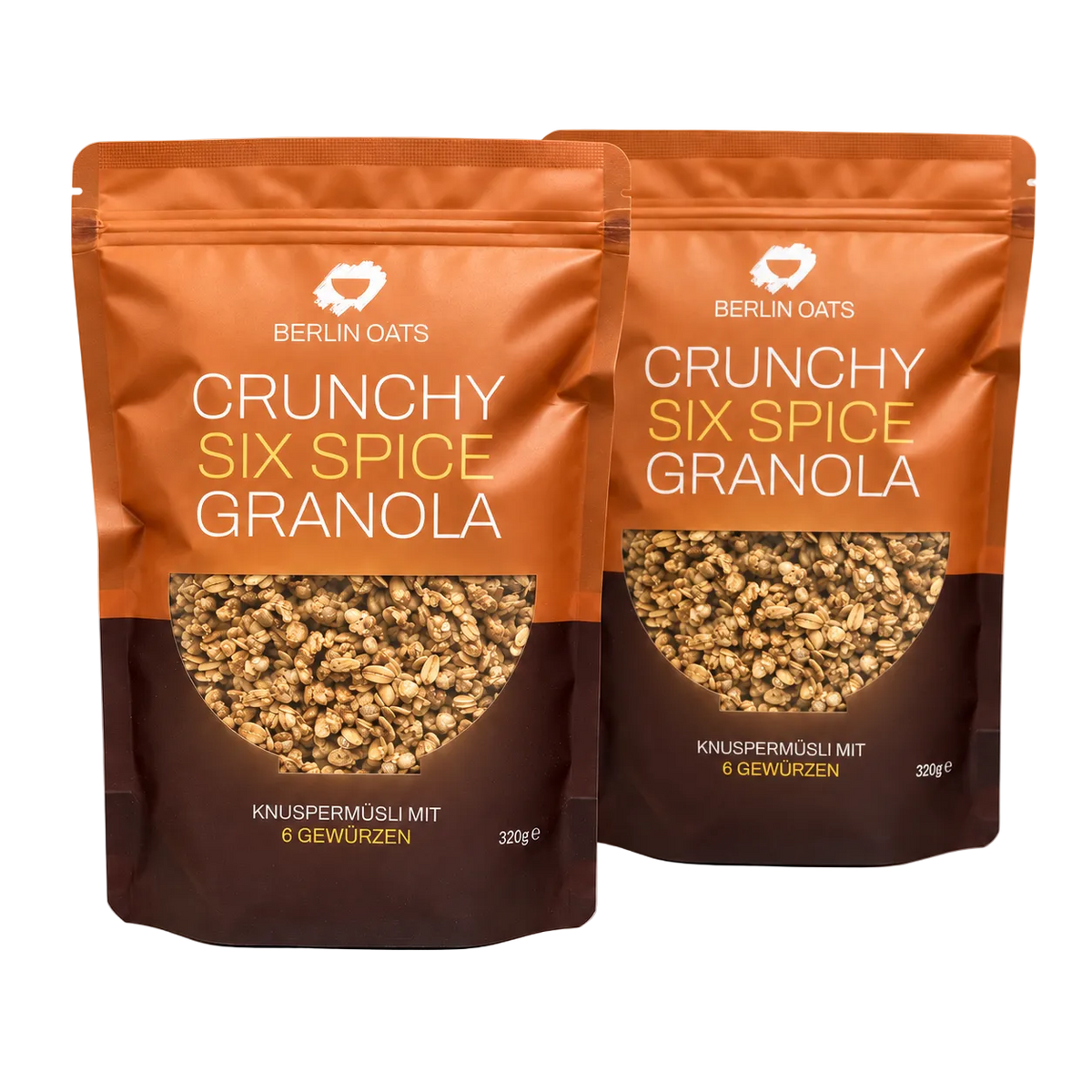 CRUNCHY SIX SPICE GRANOLA (2er Bundle)