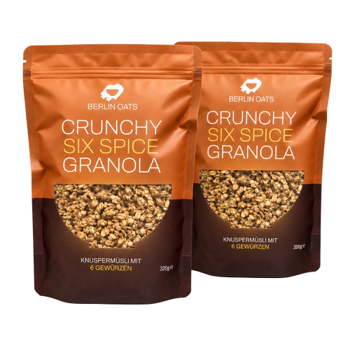 CRUNCHY SIX SPICE GRANOLA (2er Bundle)
