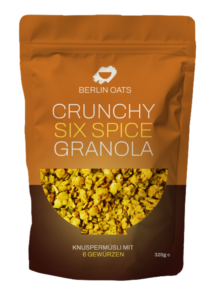 CRUNCHY SIX SPICE GRANOLA